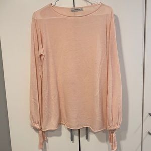 Pink Long sleeve blouse